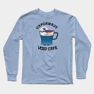 Vaporwave Aesthetic Great Wave Off Kanagawa by Hokusai Long Sleeve T-Shirt